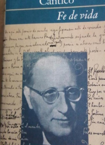 Portada del libro de Cántico: fe de vida