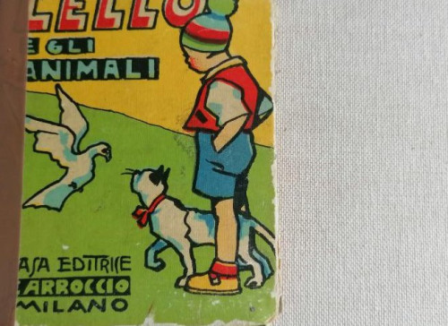 Portada del libro de Lillo e gli animali Biblioteca baillla. 1934 56pp