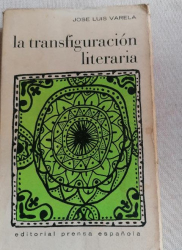 Portada del libro de La transfiguración literaria