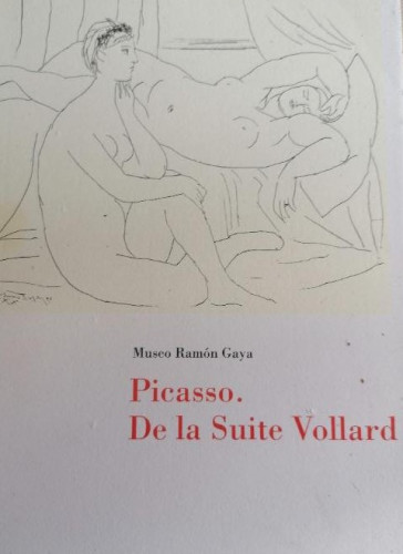Portada del libro de MUSEO RAMÓN GAYA. PICASSO. DE LA SUITE VOLLAARD. 1995 SIN PAGINAR