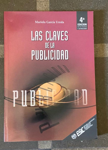 Portada del libro de Las claves de la publicidad