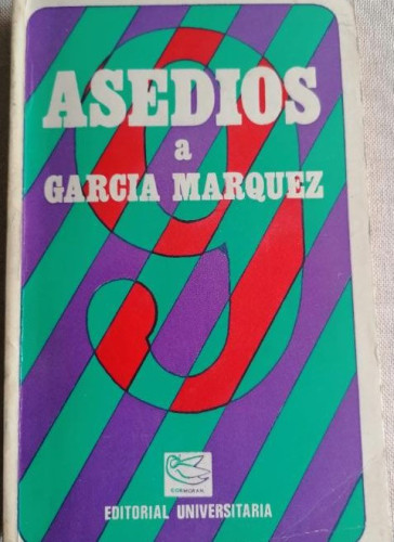 Portada del libro de 9 ASEDIOS A GARCIA MARQUEZ