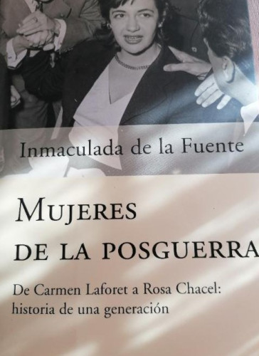 Portada del libro de Mujeres de la posguerra