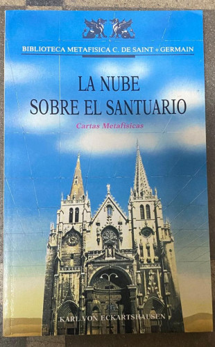 Portada del libro de La nube sobre el santuario : cartas metafisicas