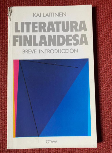 Portada del libro de LITERATURA FINLANDESA. BREVE INTRODUCCION