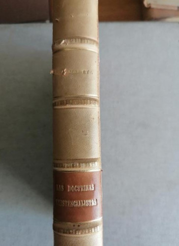 Portada del libro de Las doctrinas existencialistas. De Kierkegard a Sartre. Regis Jolivet. GREDOS 1962 340pp