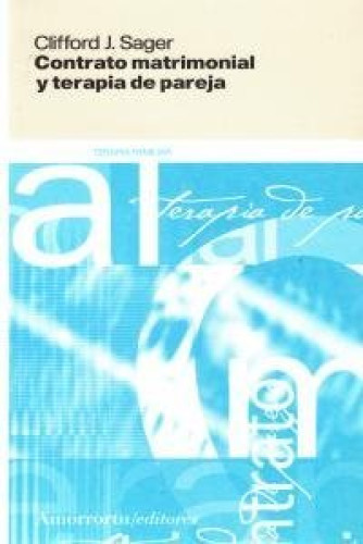 Portada del libro de Contrato Matrimonial y Terapia de Pareja (Spanish Edition)