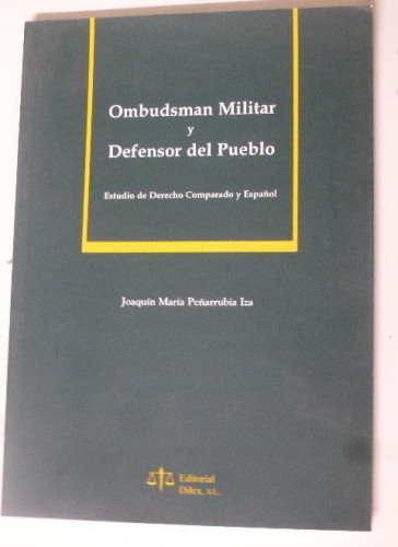 Portada del libro de Ombudsman Militar y Defensor del Pueblo