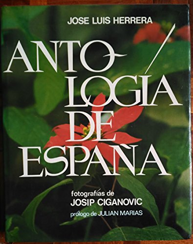Portada del libro de Antología De España