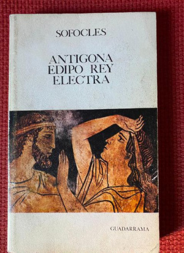 Portada del libro de Antigona. Edipo Rey. Electra