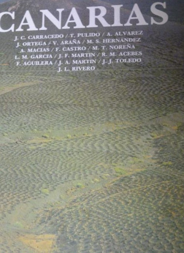 Portada del libro de CANARIAS CARRACEDO, J.C.; PULIDO, T.; ÁLVAREZ, ANAYA. 1980 319pp.