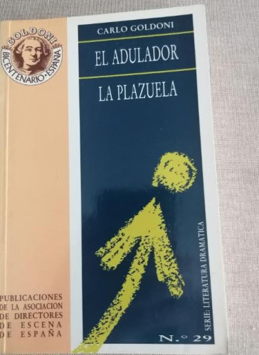 Portada del libro de El Adulador. La plazuela
