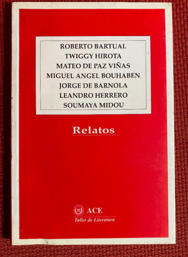 Portada del libro de RELATOS. VARIOS AUTORES. ACE TALLER DE LITERATURA.