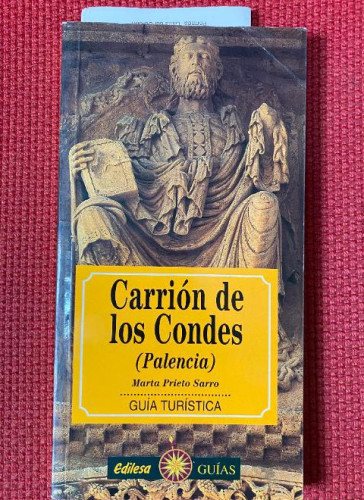 Portada del libro de Carrion de los condes (Palencia)