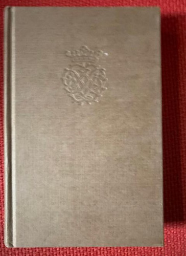 Portada del libro de LA PEQUEÑA CRONICA DE ANA MAGDALENA BACH. 1940, EDITORIAL JUVENTUD.