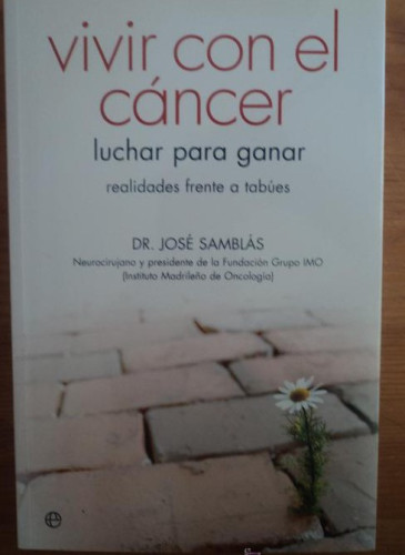 Portada del libro de Vivir con el cancer - luchar para ganar