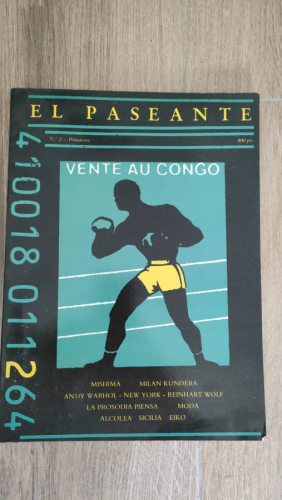Portada del libro de El paseante, revista. Número 2.