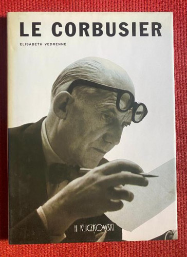 Portada del libro de LE CORBUSIER. ELISABETH VEDRENNE. H KLICZKOWSKI.