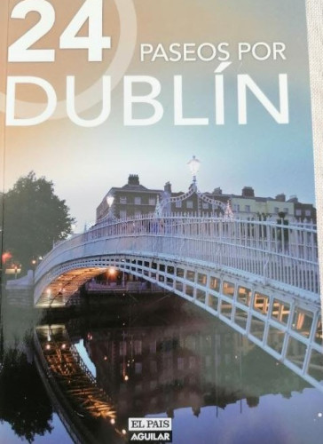Portada del libro de 24 paseos por Dublín