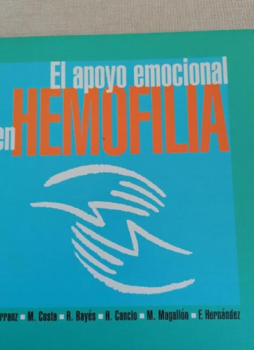 Portada del libro de El apoyo emocional en hemofilia. VV.AA. avenetis