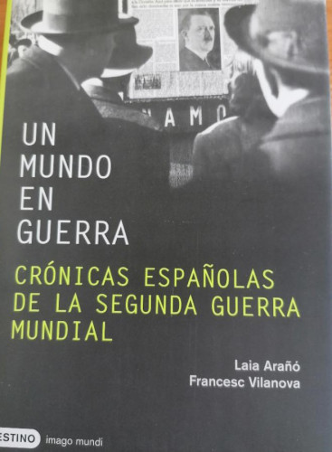 Portada del libro de Un mundo en guerra (Imago Mundi)