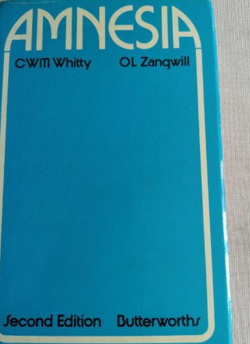 Portada del libro de Amnesia Whitty, Charles William Michael Publicado por Elsevier Science & Technology Books