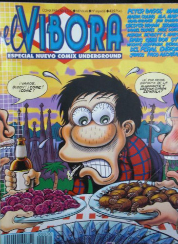 Portada del libro de VIBORA. NUMERO ESPECIAL. COMIX URNDERGROUND.