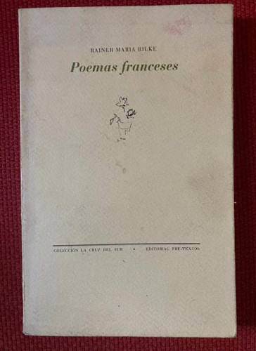 Portada del libro de Poemas franceses: 182 (La cruz del sur)